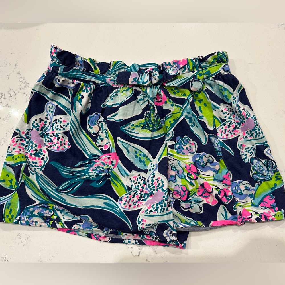 Lilly Pulitzer Floral Cotton Skort